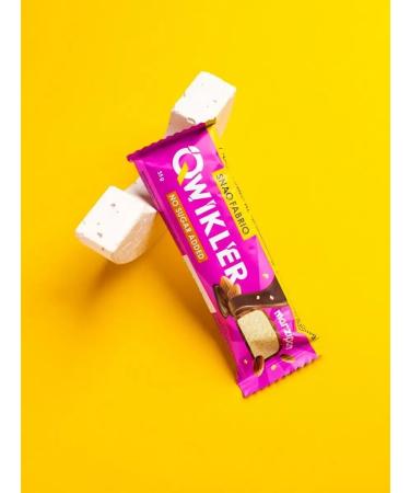 ChocolatbarTech Qwikler Bats without sugar in chocolate "Marcipan" 12pcs - Buy Online on GoSupps.com