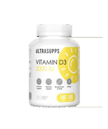 Ultrasups Vitamin D3 Vitamin D3 2000 MACH MASSA MASS ...