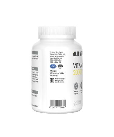 Ultrasups Vitamin D3 Vitamin D3 2000 MACH MASSA MASS ... - Buy Online on GoSupps.com