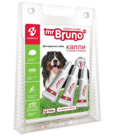Mr Bruno Replacement drops for large dogs weighing more