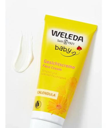 WELEDA Facial cream Baby Calendula 50 ml of children's calendula - Buy Online on GoSupps.com