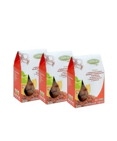 CookiCorp Cookies are gluttonous with Cook. flour and pumpkin. Semet 200 gr. 3 pcs