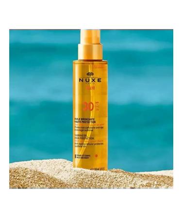 NUXE Protective oil for tanning NUX SUN SPF30 150 ml - Buy Online on GoSupps.com