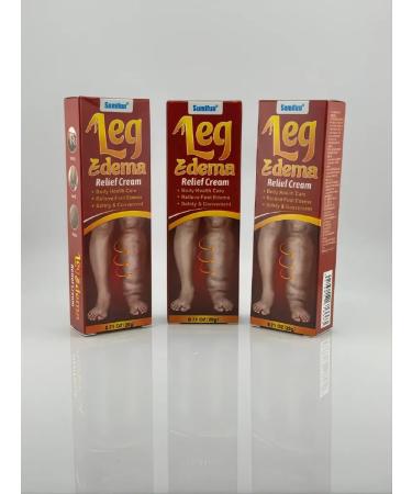 AWESOME PRICES Cream from edema and tired of the legs with a cooling effect of 3pcs