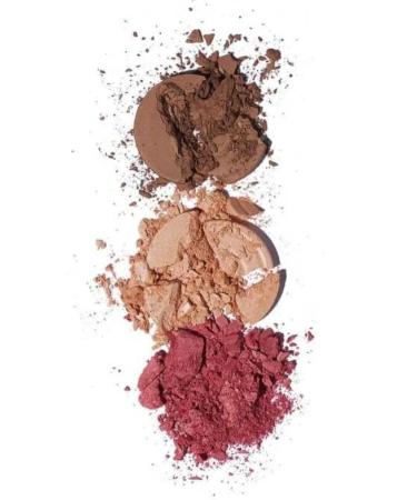 Golden Rose Make Up face contouring palette with highlighter and blush - Buy Online on GoSupps.com