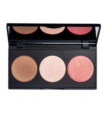 Golden Rose Make Up face contouring palette with highlighter and blush - Buy Online on GoSupps.com