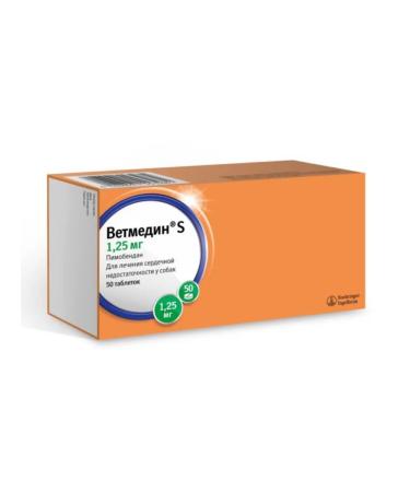 Boehringer Ingelheim Vetmedin s tablets for dogs 1.25 mg 50 tab - Buy Online on GoSupps.com