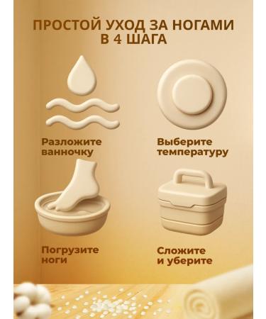 Hydomassage foot bath Folding with heating - Buy Online on GoSupps.com