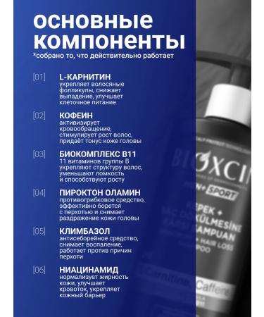 Bioxcin Male shampoo from dandruff and hair loss - Buy Online on GoSupps.com