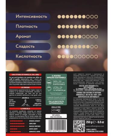 CoffegrounX Ground Coffee Espresso 100% Arabica 250 g - Buy Online on GoSupps.com