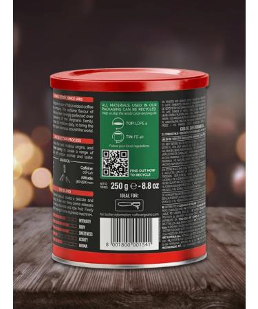 CoffegrounX Ground Coffee Espresso 100% Arabica 250 g - Buy Online on GoSupps.com