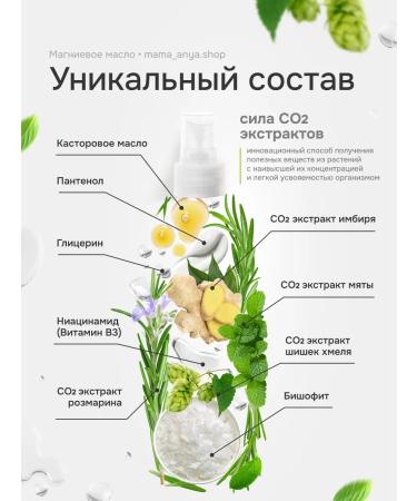Magnesum oil with rosemary for hair growth - Buy Online on GoSupps.com