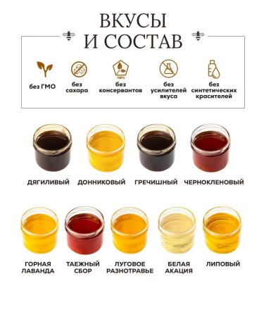 Honey gift set "Classic" for March 8th