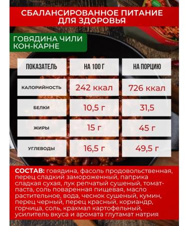 Kronidov Ready -made fast food food in packages set No. 9 1100g - Buy Online on GoSupps.com