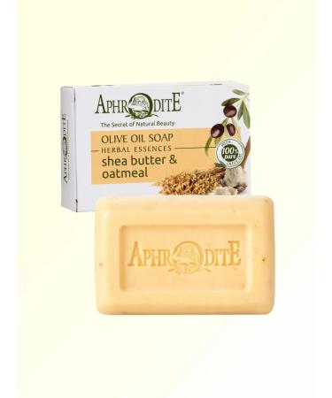 Aphrodite Olive soap with shi oil and oatmeal 100 g