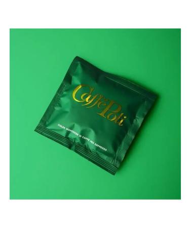 CoffeecapsuleZone Coffee in chaldles Poli Verde 100 pcs - Buy Online on GoSupps.com