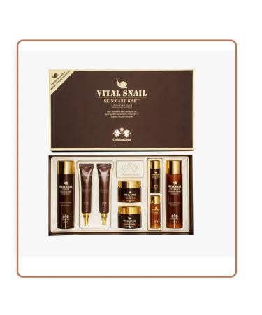 ANJO Christian Dean Vital Snail Skin Care 6 Set - Buy Online on GoSupps.com