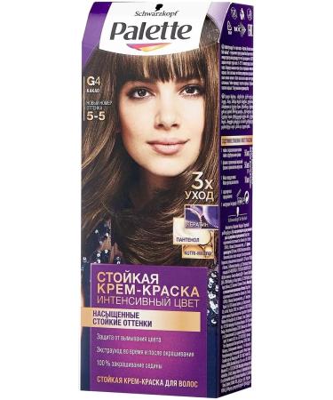 palette Persistent hair cream for hair shade G4 (5-5)
