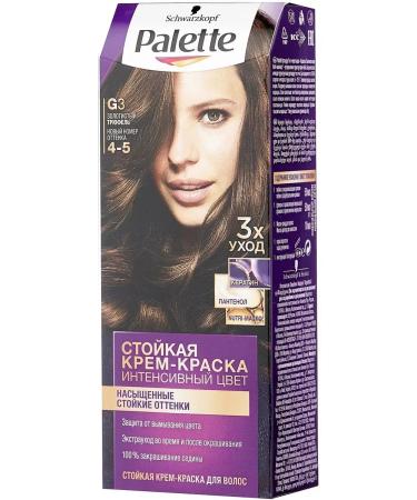 palette G3 hair color cream (4-5) golden truffle