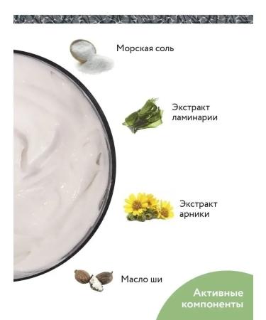 CosmetimaskLabs Anti-cellulite salt cream mask for body 550 ml - Buy Online on GoSupps.com