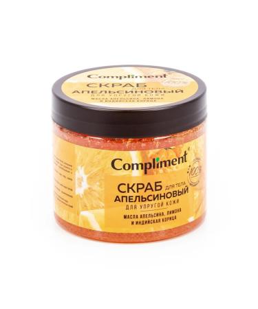 Compliment Body scrub orange for elastic skin 400 ml 2 pcs - Buy Online on GoSupps.com