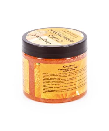 Compliment Body scrub orange for elastic skin 400 ml 2 pcs - Buy Online on GoSupps.com