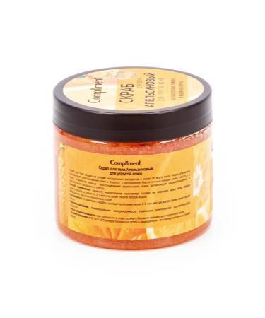 Compliment Body scrub orange for elastic skin 400 ml 2 pcs - Buy Online on GoSupps.com