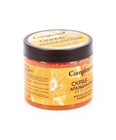 Compliment Body scrub orange for elastic skin 400 ml 2 pcs - Buy Online on GoSupps.com