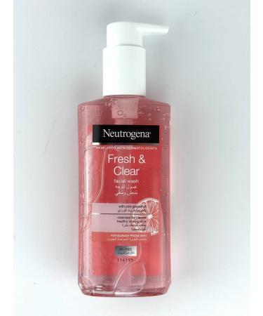 Neutrogena Refreshing cleansing gel with pink grapefruit for freshness and purity