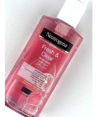 Neutrogena Refreshing cleansing gel with pink grapefruit for freshness and purity - Buy Online on GoSupps.com