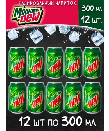 Shipped drink Mountain Dew300 ml12