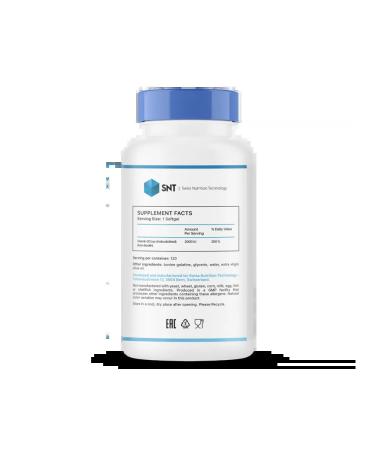 SNT Vitamin D3 2000 IM 120 capsules - Buy Online on GoSupps.com