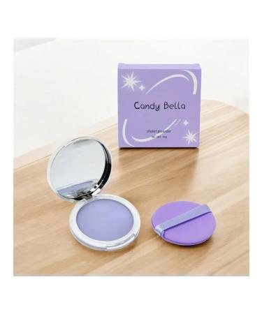 Matting powder for the face with the effect of Photoshop Candy Bella