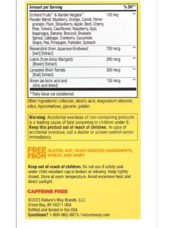 Nature's Way Alive! Complex of multivitamins 60 tablets - Buy Online on GoSupps.com