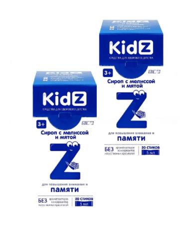 kidz KIZ -sir with lemon balm and mint 2 packages