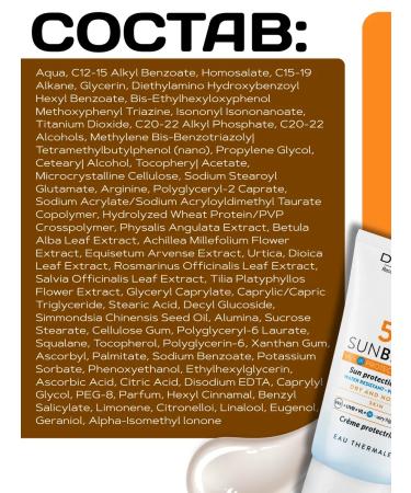 DERMEDIC Sunsplant cream for dry skin SPF 50 - Buy Online on GoSupps.com
