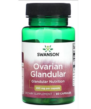 Swanson Glandular ovary 250 mg 60 capsules