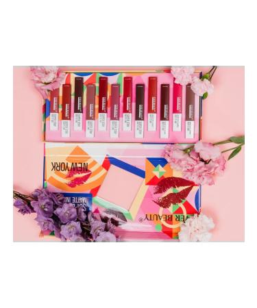 Lilli Cosmetics A set of liquid matte lipsticks Ever Beauty for Lip 12pcs - Buy Online on GoSupps.com