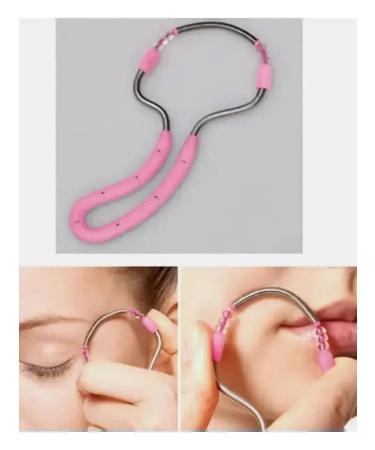 Facial epalator is a manual spring - Buy Online on GoSupps.com