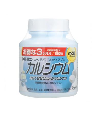 ORIHIRO calcium+vitamin D with the taste of yogurt chewing table ...