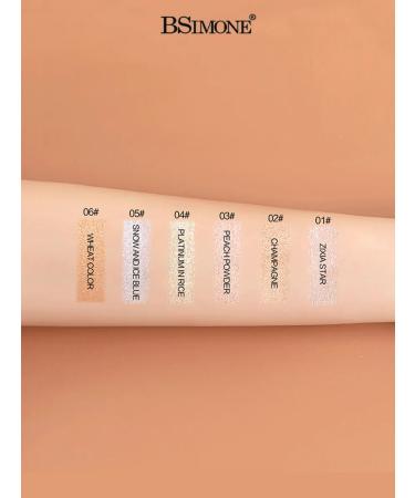 BSIMONE Highlighter for the face and body in powder form #04 - Buy Online on GoSupps.com
