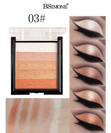 BSIMONE Highlaiter palette for decorative facial makeup #03