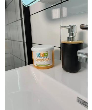 ScrubPlus Sugar Body Body Body and cinnamon 500 ml - Buy Online on GoSupps.com