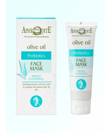 Aphrodite Moisturizing and cleansing face mask with white clay 75 ml