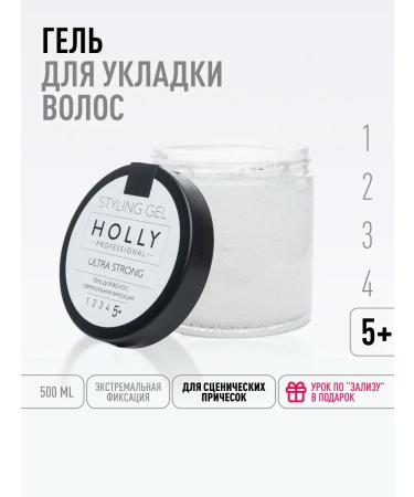 Holly Professional Gel Styling for Extrashic hair hair styling