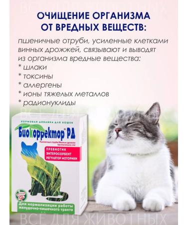 Biocorrector Prebiot for cats to improve the gastrointestinal tract - Buy Online on GoSupps.com