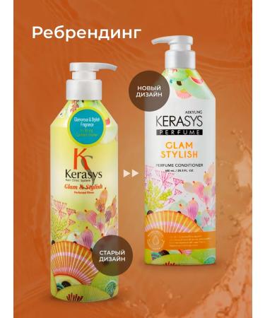 KeraSys Hair air conditioning glamor 600 ml - Buy Online on GoSupps.com