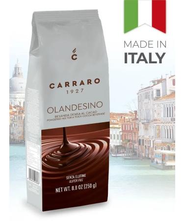 Carraro Soluble cocoa Cacao Olandesino 250 gr - Buy Online on GoSupps.com