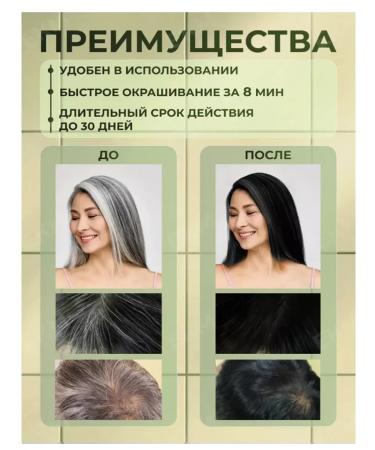 Dexe Hair color shampoo black - Buy Online on GoSupps.com