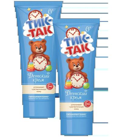 TicTac baby cream Children's cream 75 gr. - 2 pcs